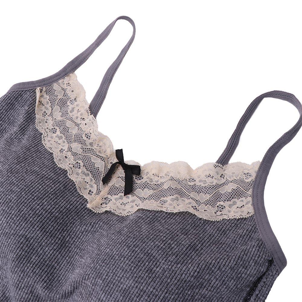 Fashion Lace Bow Vest Camisole – Street Fashion Photographers Bewertung und Preis