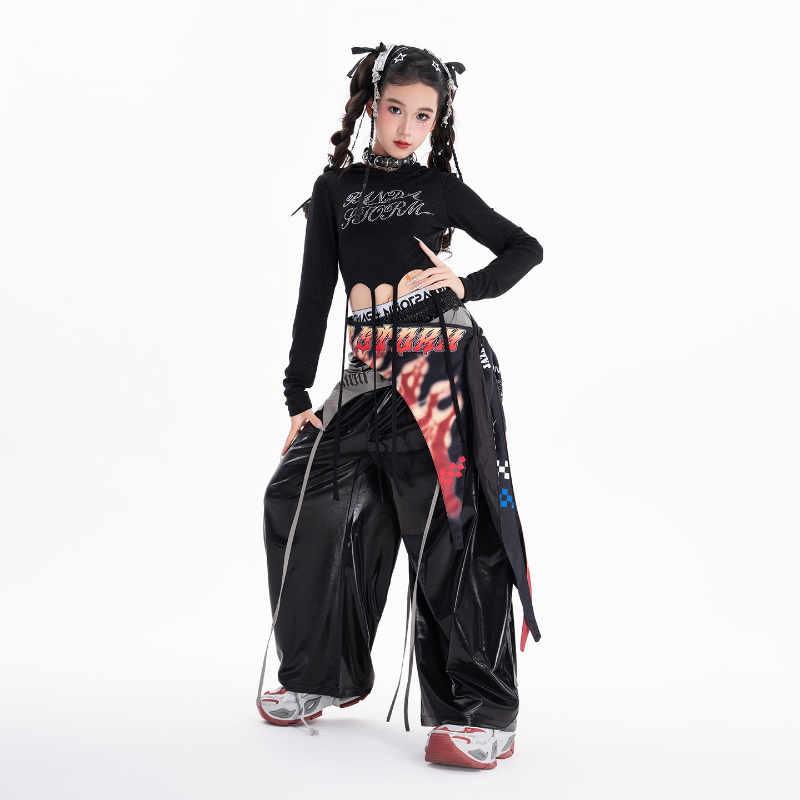 Girls Hip Hop Dance Clothing S – Street Fashion Kpop Bewertung und Preis