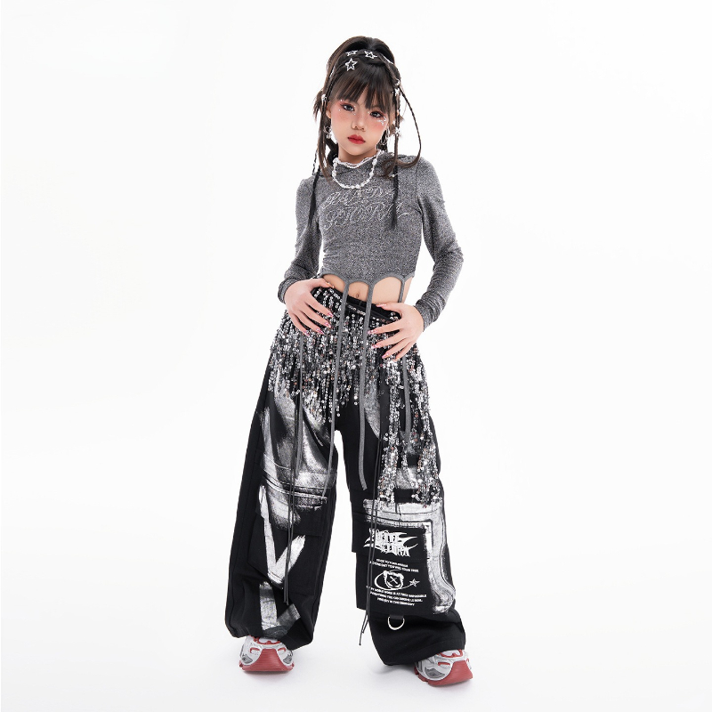Girls Hip Hop Dance Clothing S – Street Fashion Kpop Bewertung und Preis