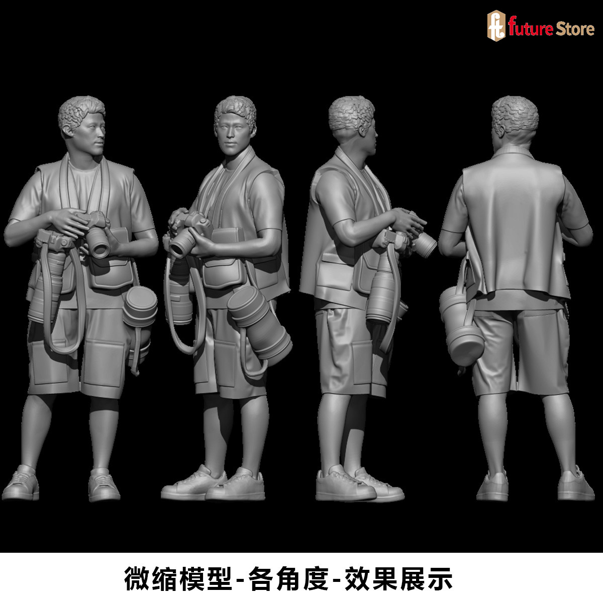 3D Print Miniature 1/64 1/43 1 – Street Fashion Photographers Bewertung und Preis