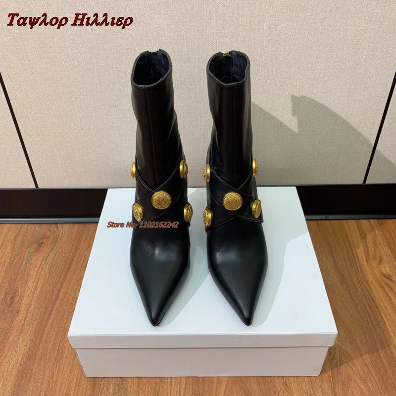 Autumn New Metal Button Ankle  – Street Fashion Female Bewertung und Preis