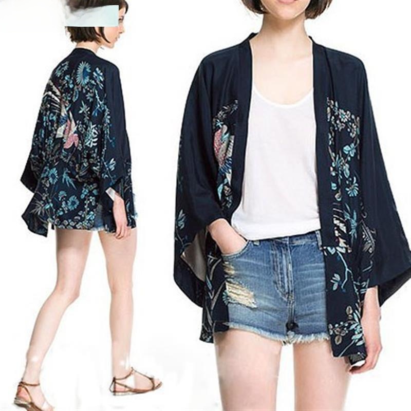 Women's Silk Kimono Cardigan S – Street Fashion Kimono Bewertung und Preis