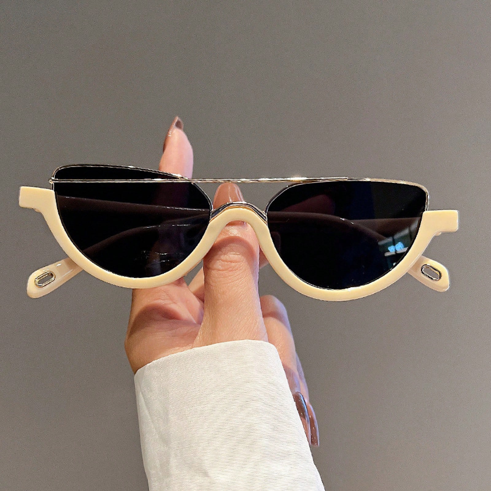 Women's Half-Fashion Glasses S – Street Fashion Photography Bewertung und Preis
