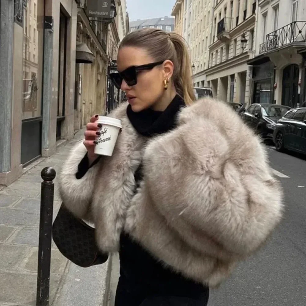 OFTBUY Faux Fur Jacket Women S – Street Fashion Week Bewertung und Preis