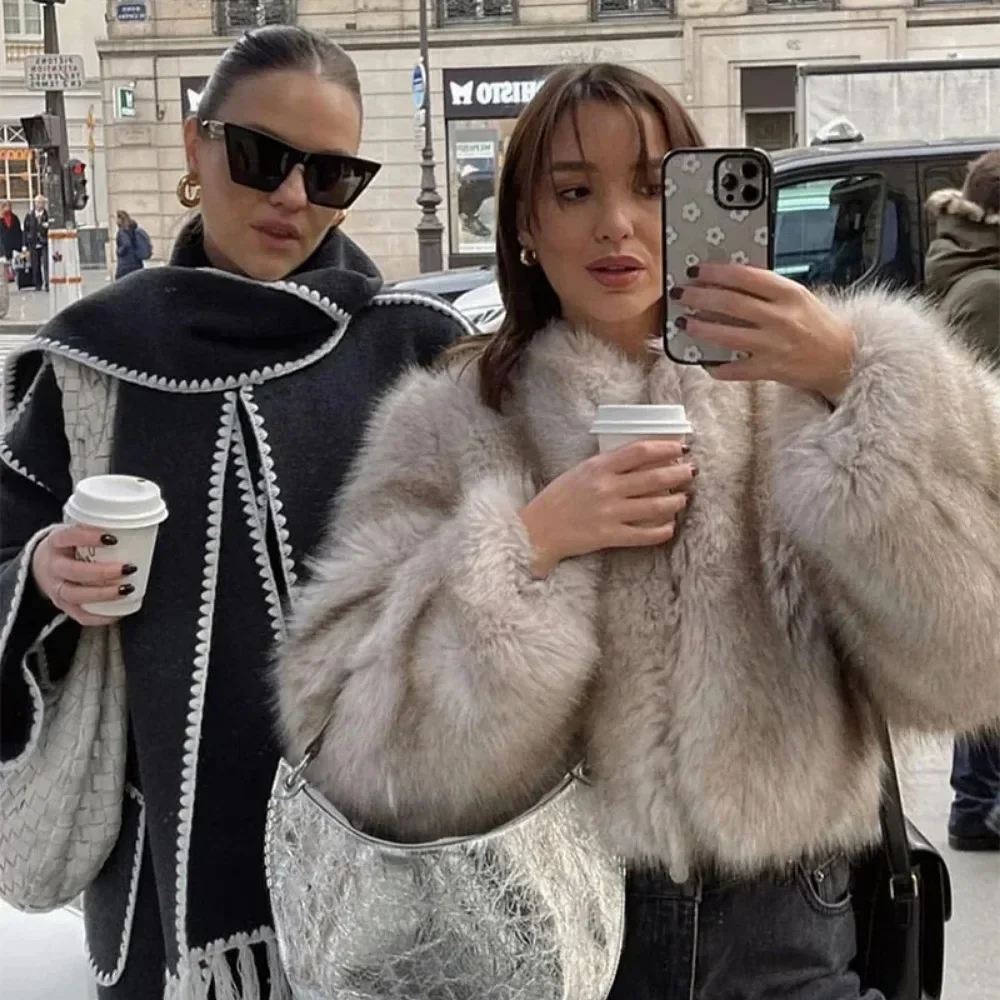OFTBUY Faux Fur Jacket Women S – Street Fashion Week Bewertung und Preis