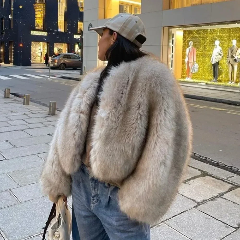 OFTBUY Faux Fur Jacket Women S – Street Fashion Week Bewertung und Preis