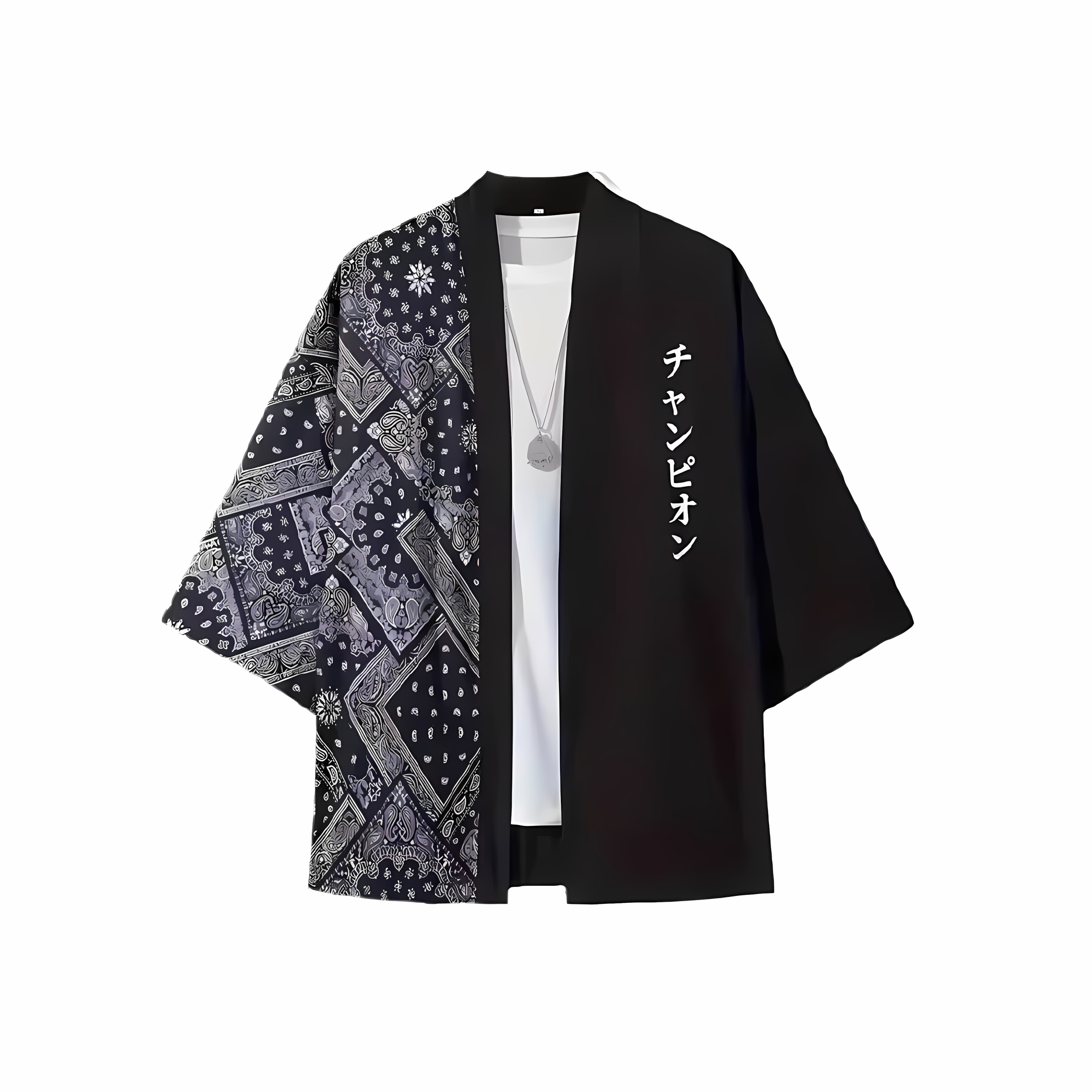 2026 Summer New Men's Kimono w – Street Fashion Kimono Bewertung und Preis