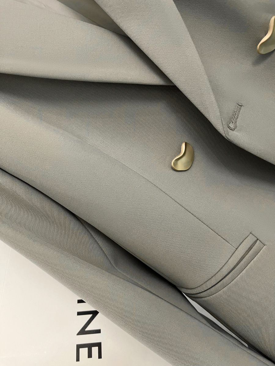 Casual Chic Grey Blazer Women  – Street Fashion England Bewertung und Preis