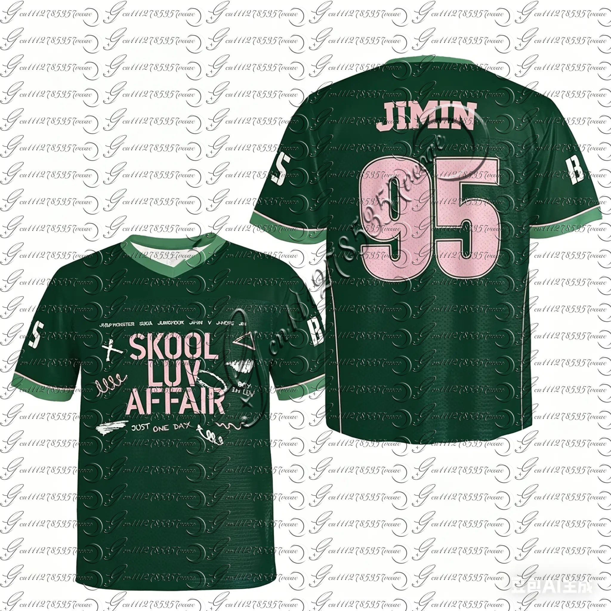 Kpop Inspired 97 Graphic Jerse – Street Fashion Kpop Bewertung und Preis