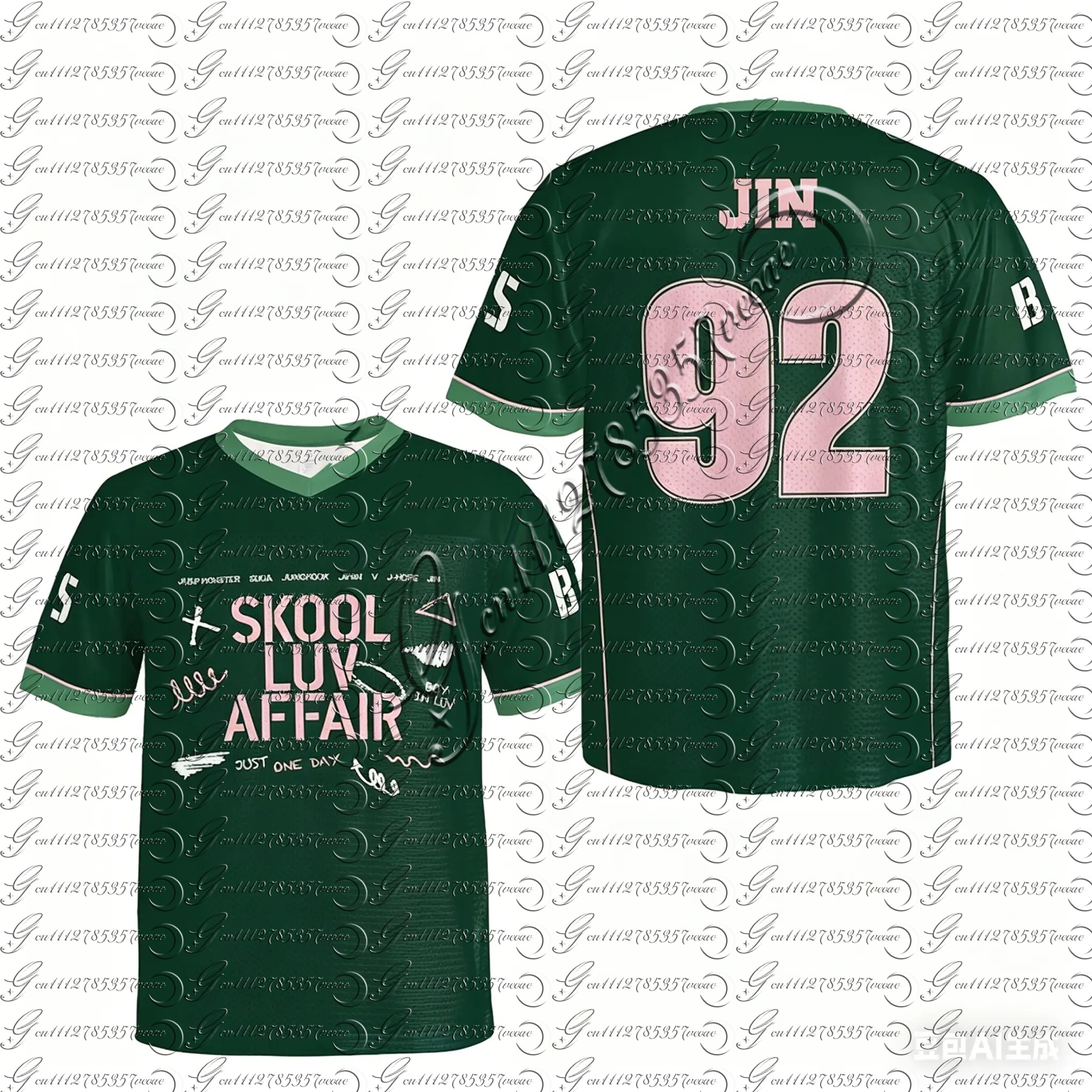 Kpop Inspired 97 Graphic Jerse – Street Fashion Kpop Bewertung und Preis