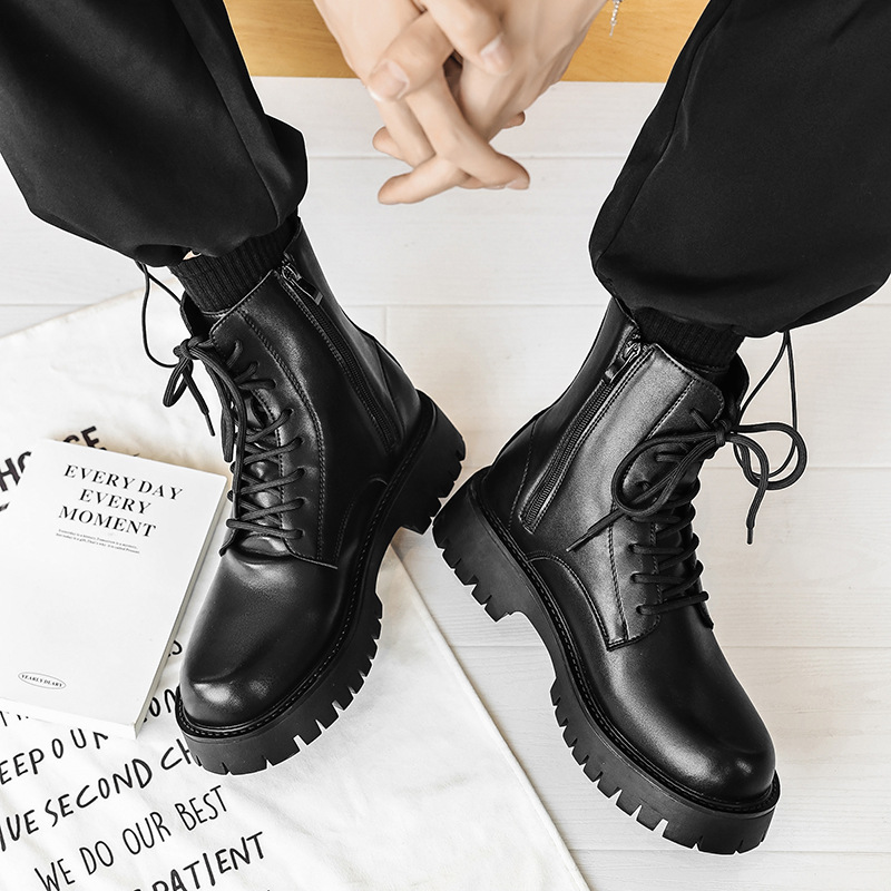 2025 Trend Men Boots Sneakers  – Street Fashion Punk Bewertung und Preis