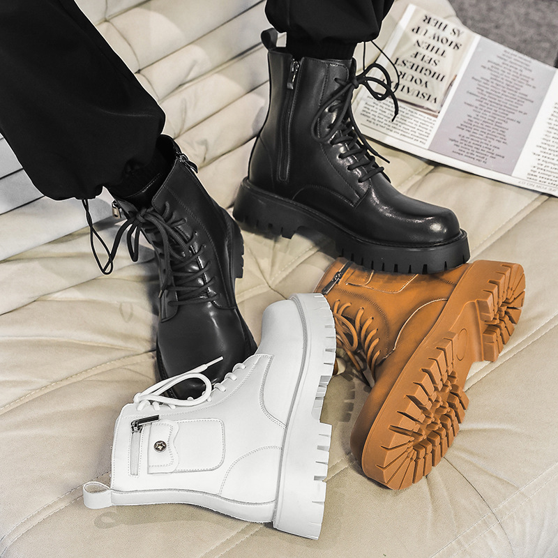 2025 Trend Men Boots Sneakers  – Street Fashion Punk Bewertung und Preis