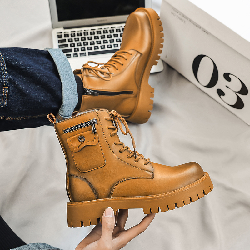 2025 Trend Men Boots Sneakers  – Street Fashion Punk Bewertung und Preis