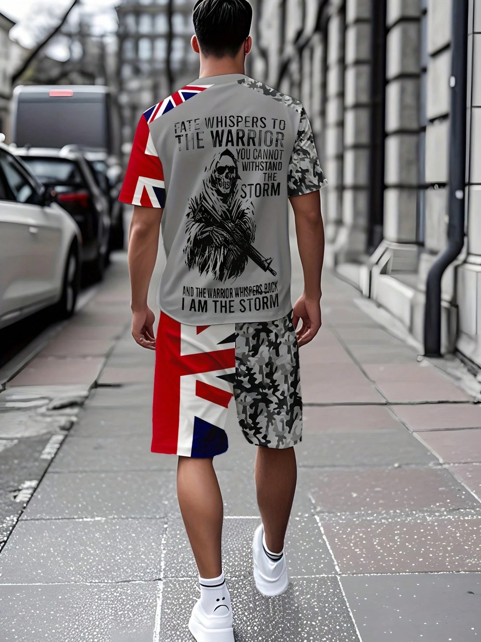 2026 Summer New Men's Short-Sl – Street Fashion For 2026 Bewertung und Preis