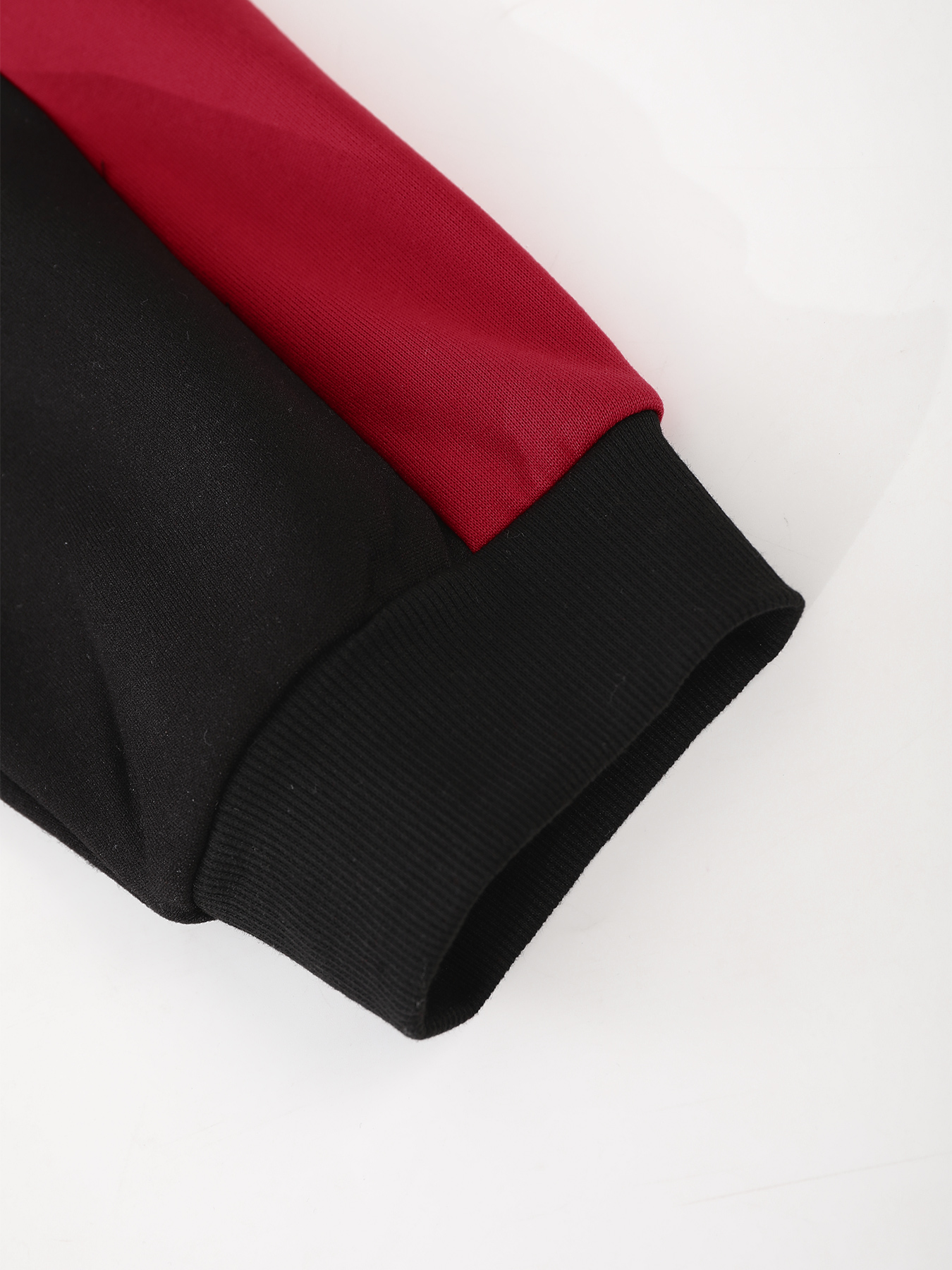 Men's Plus Size Black & Red Co – Street Fashion Outfit Bewertung und Preis