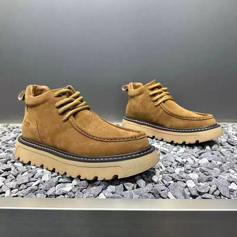 Autum Winter Men Platform Boot – Street Fashion Designer Bewertung und Preis