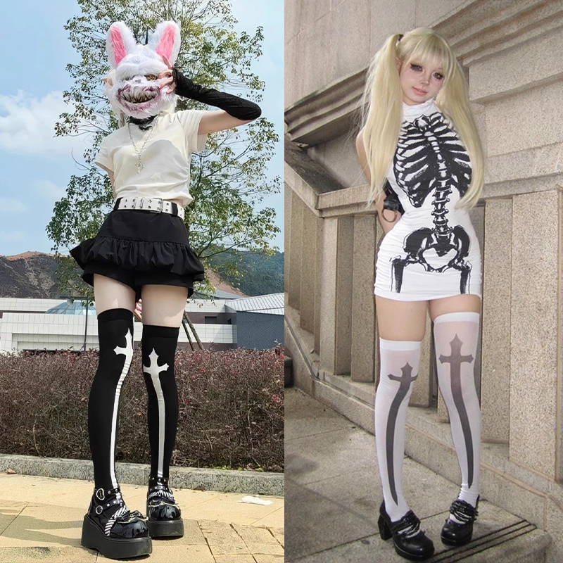 Gothic Y2K Lolita Black White  – Street Fashion Youtube Bewertung und Preis