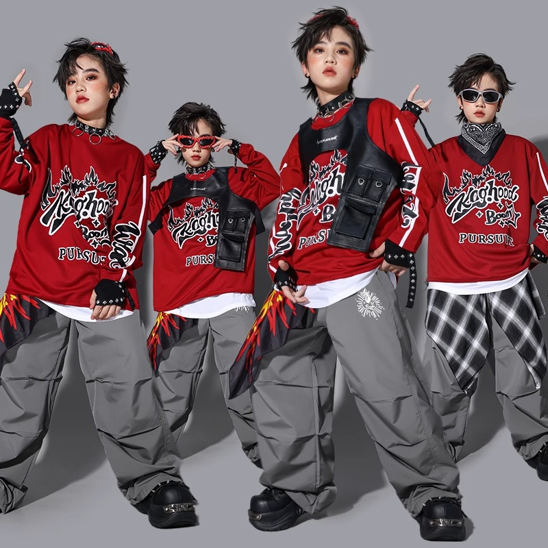 Boys K-pop Sweatshirt Fashion  – Street Fashion Kpop Bewertung und Preis