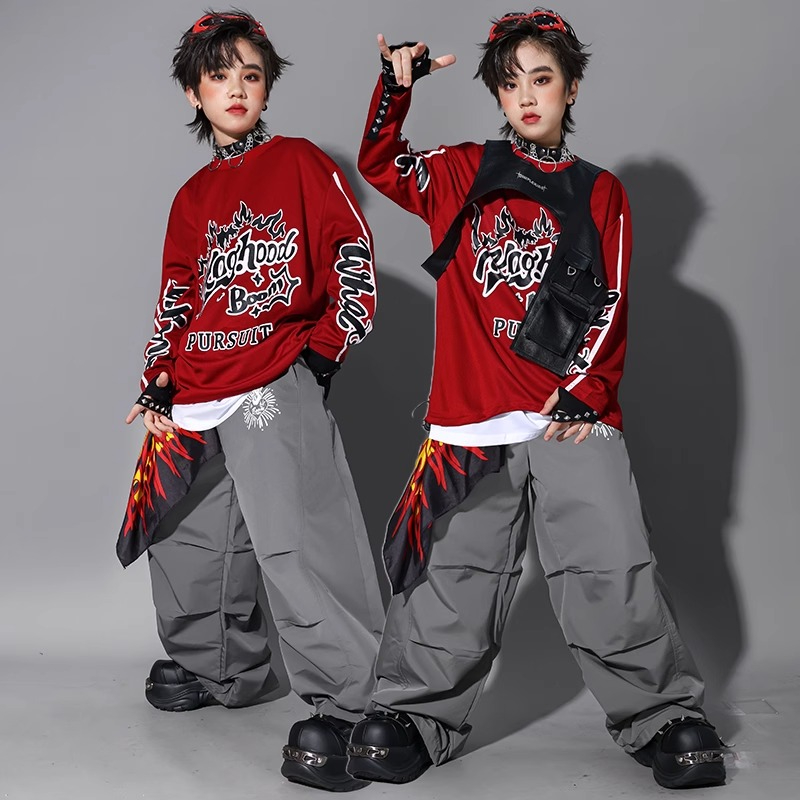 Boys K-pop Sweatshirt Fashion  – Street Fashion Kpop Bewertung und Preis