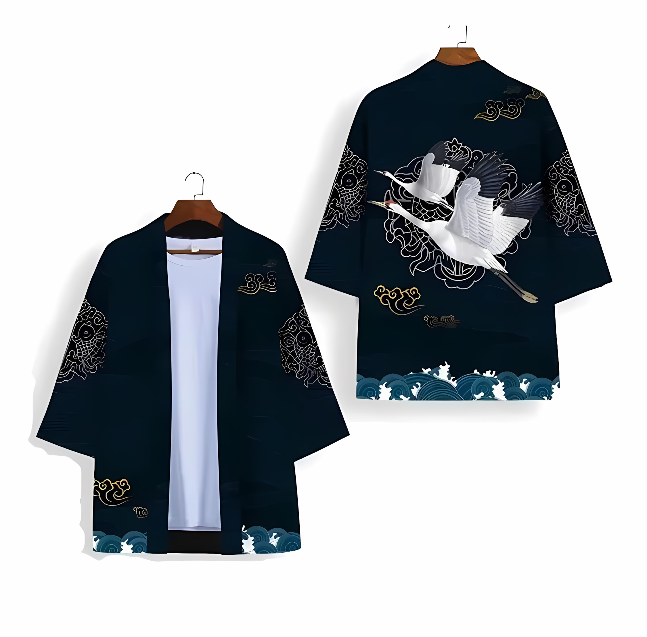2026 Summer New Men's Kimono w – Street Fashion Kimono Bewertung und Preis