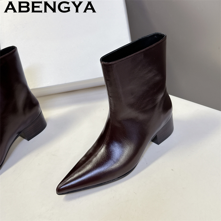 Brown Black Genuine Leather Po – Street Fashion Week Bewertung und Preis