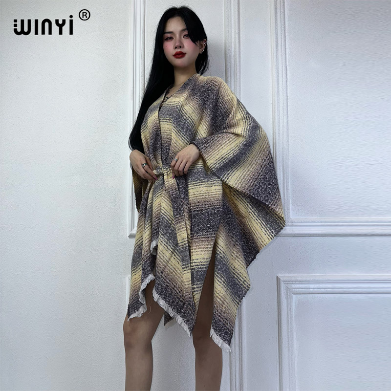 WINYI winter jacket for women  – Street Fashion Kimono Bewertung und Preis