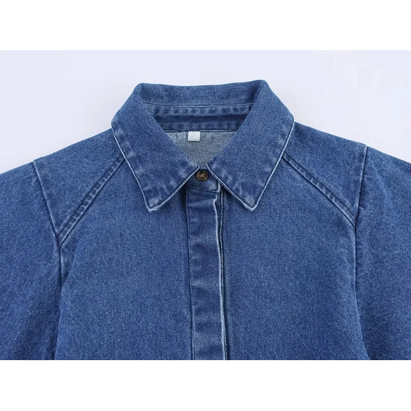 Vintage Denim Shirt for Women  – Street Fashion Kimono Bewertung und Preis