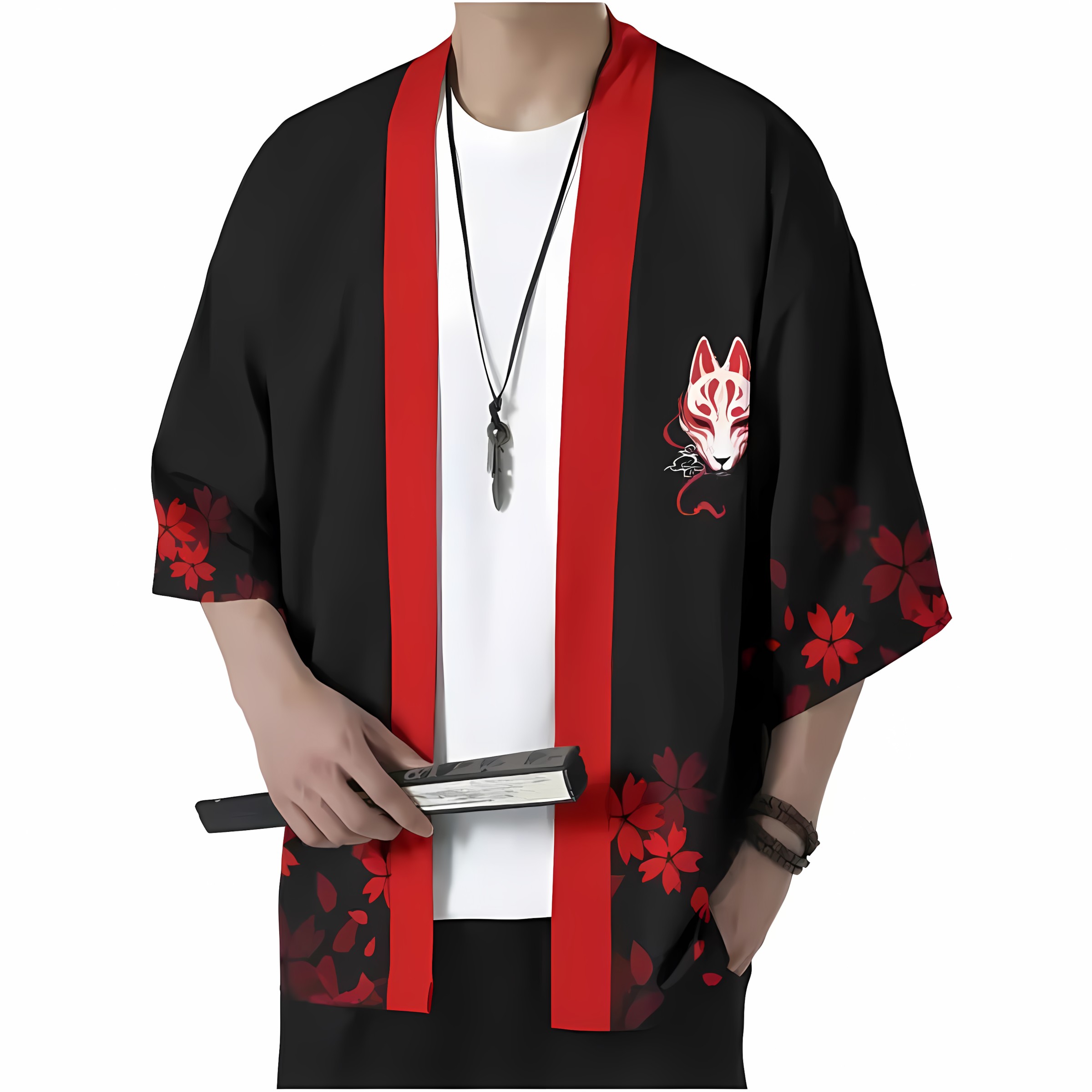 2026 Summer New Style Men's Ki – Street Fashion Kimono Bewertung und Preis