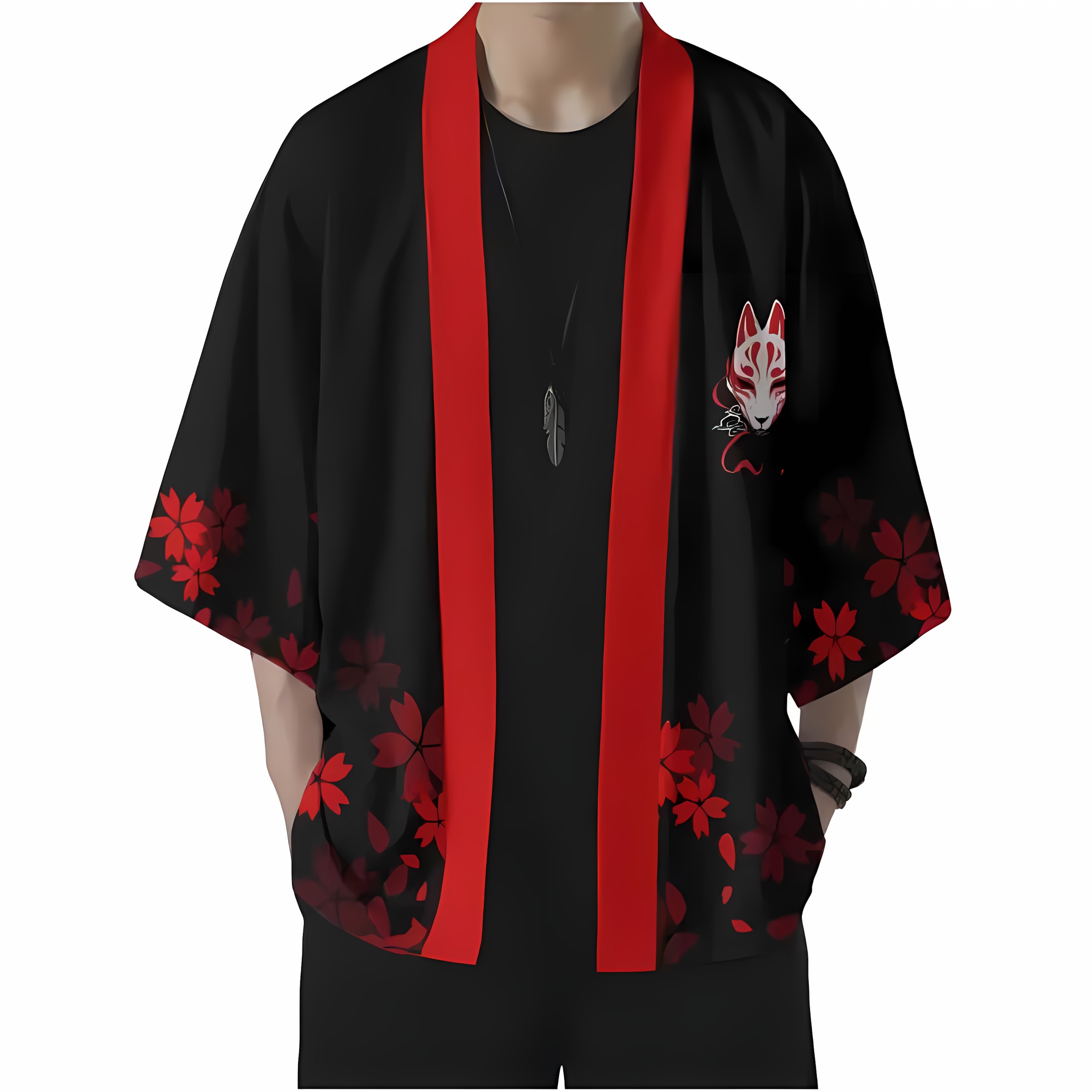 2026 Summer New Style Men's Ki – Street Fashion Kimono Bewertung und Preis