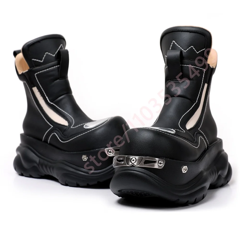 2026 Punk Platform Round Toe M – Street Fashion Punk Bewertung und Preis