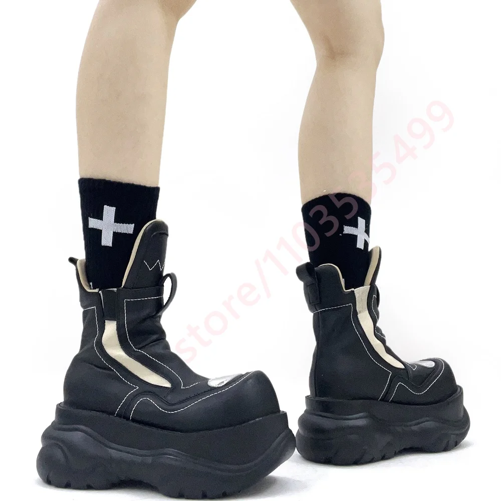 2026 Punk Platform Round Toe M – Street Fashion Punk Bewertung und Preis