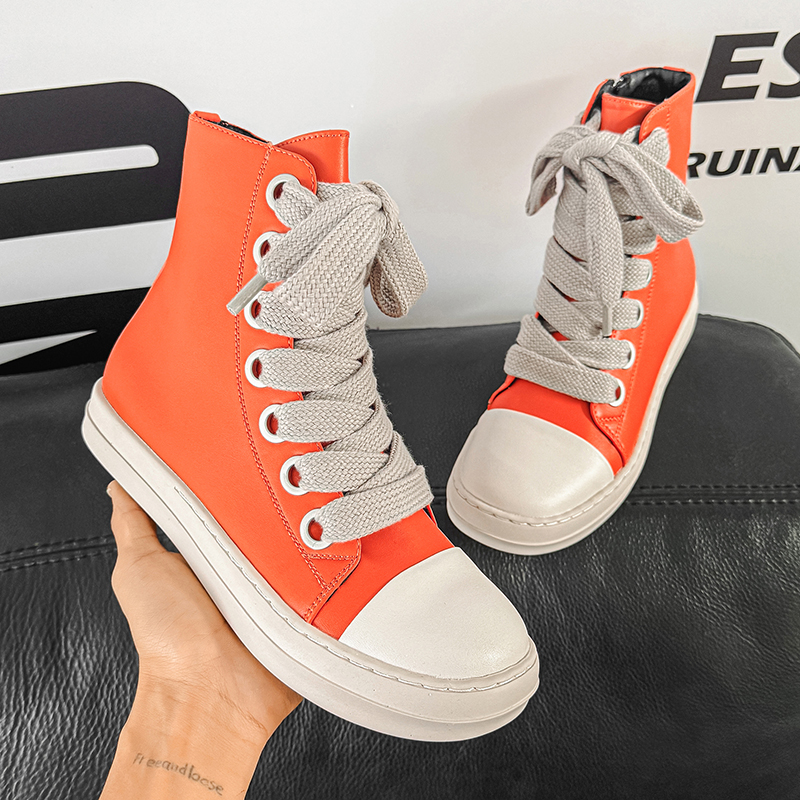 Original Pink Men High-top Sne – Street Fashion Designer Bewertung und Preis