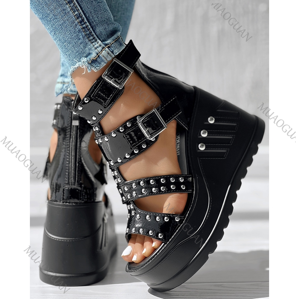 Fashion Women Peep Toe Black S – Street Fashion Designer Bewertung und Preis