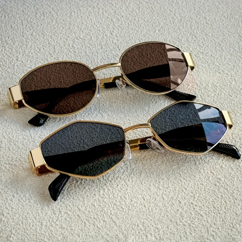2pcs Summer Trendy Glasses Set – Street Fashion Photography Bewertung und Preis