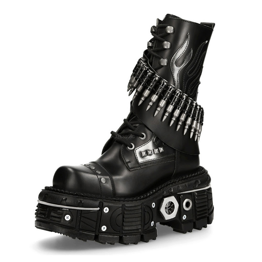 Fashion New Thick Sole Rivet B – Street Fashion Punk Bewertung und Preis