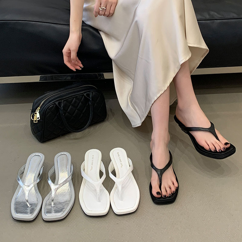 Silver Fashion Square Toe Wedg – Street Fashion Female Bewertung und Preis