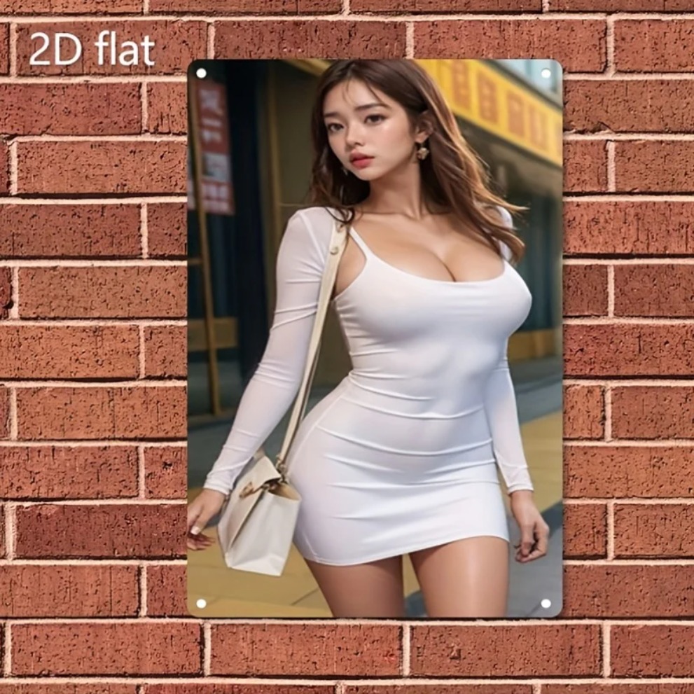 HD Metal Wall Art Asian Street – Asian Street Fashion Girls Bewertung und Preis