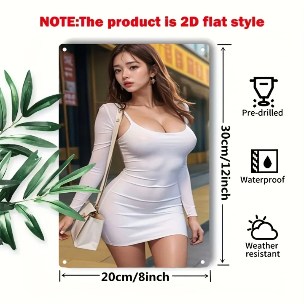 HD Metal Wall Art Asian Street – Asian Street Fashion Girls Bewertung und Preis