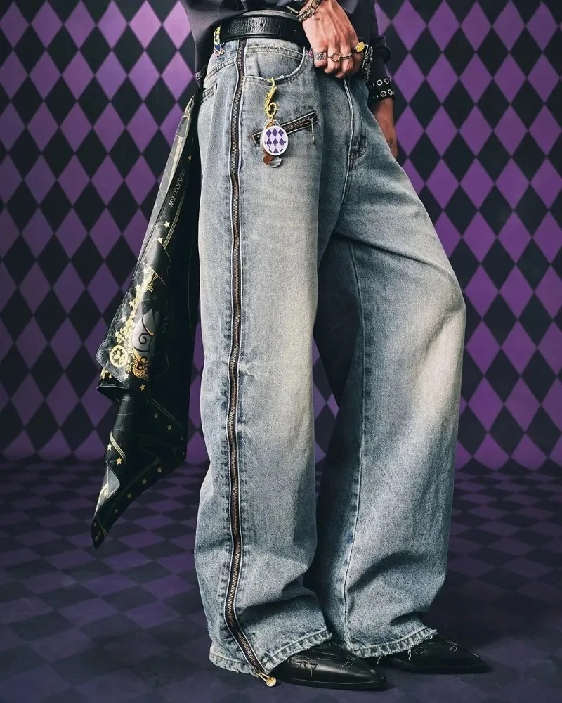 Y2K Streetwear Men Hip Hop Har – Street Fashion Outfit Bewertung und Preis