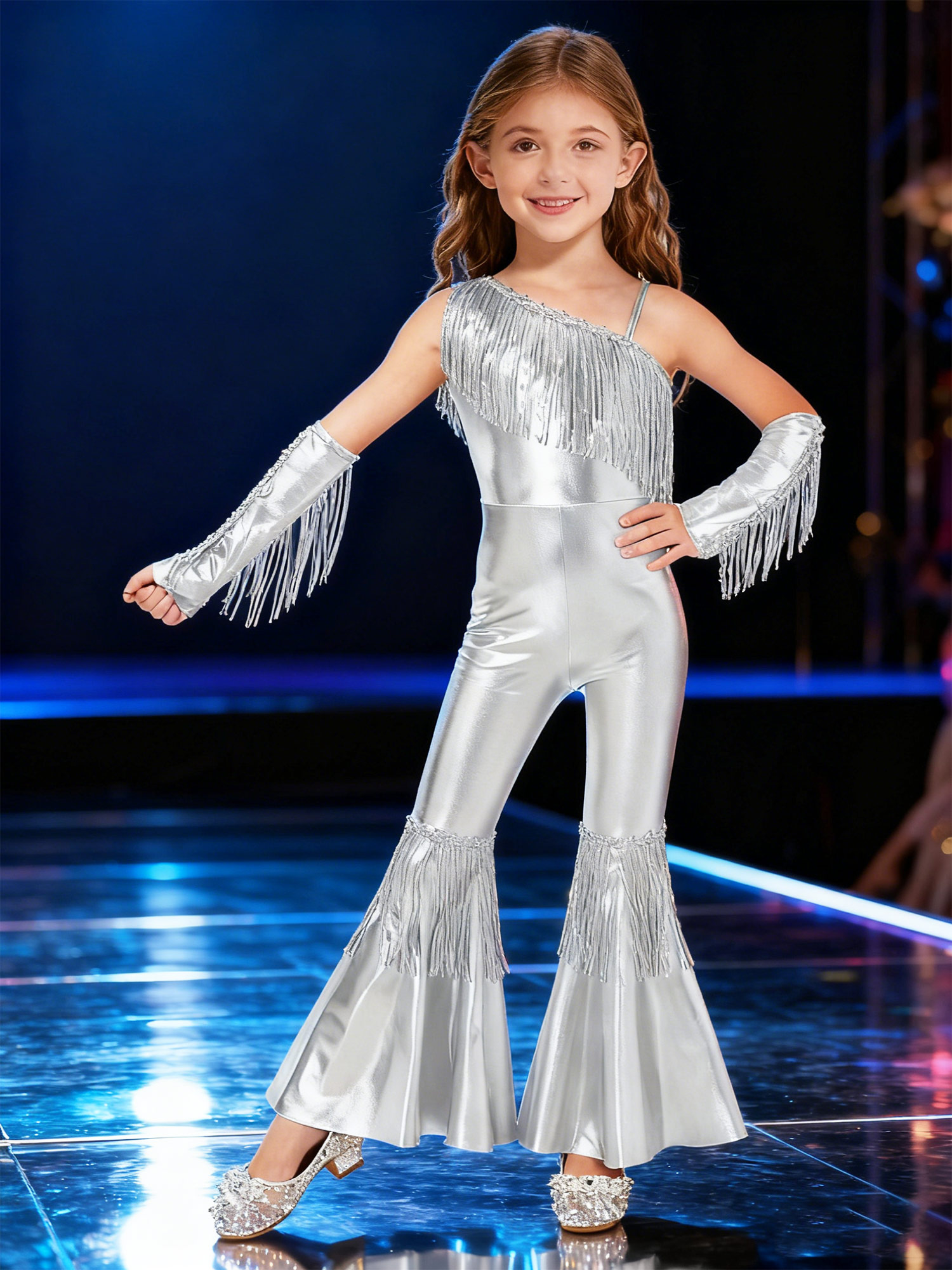 Girls Street Jazz Dance Costum – Street Fashion Outfit Bewertung und Preis