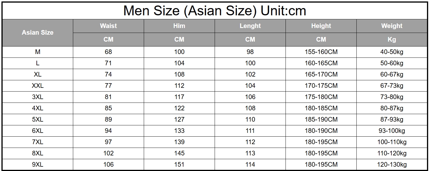 Plus Size 7XL 8XL 9XL Summer C – Running Pant Jogger Bewertung und Preis