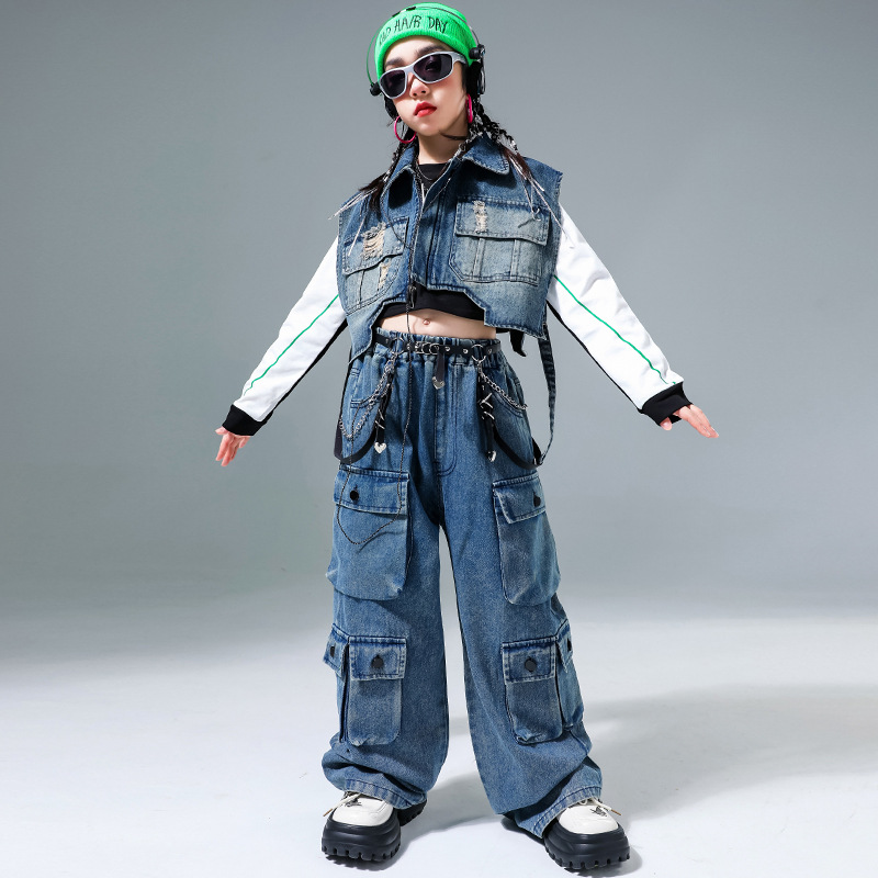 Girls Kids Jazz Hip Hop Dance  – Street Fashion Show Bewertung und Preis
