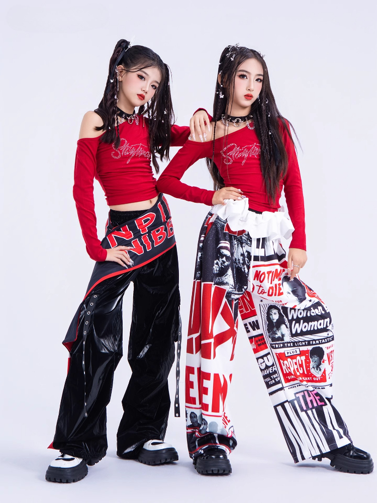 New Girls Hip Hop Dance Costum – Street Fashion Kpop Bewertung und Preis