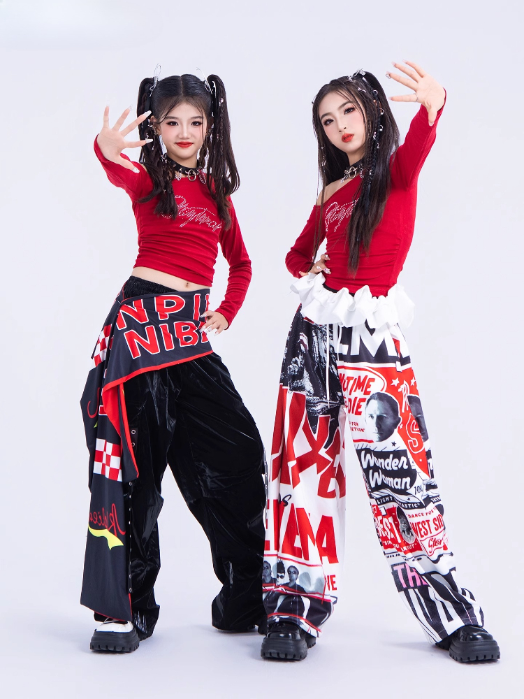 New Girls Hip Hop Dance Costum – Street Fashion Kpop Bewertung und Preis