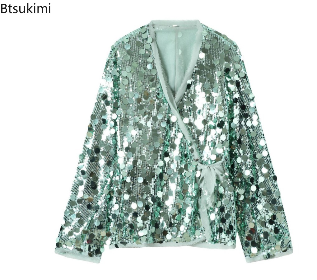 New Women's Fashion Lace-Up Se – Street Fashion Kimono Bewertung und Preis