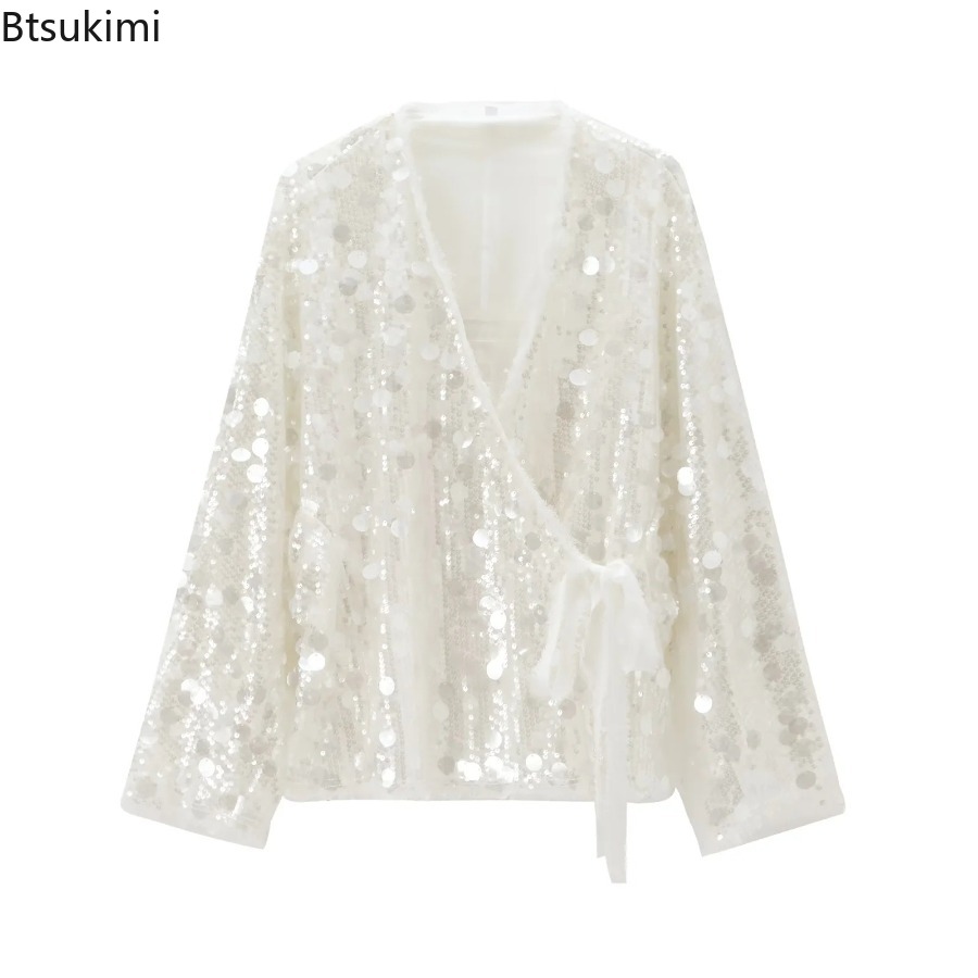 New Women's Fashion Lace-Up Se – Street Fashion Kimono Bewertung und Preis