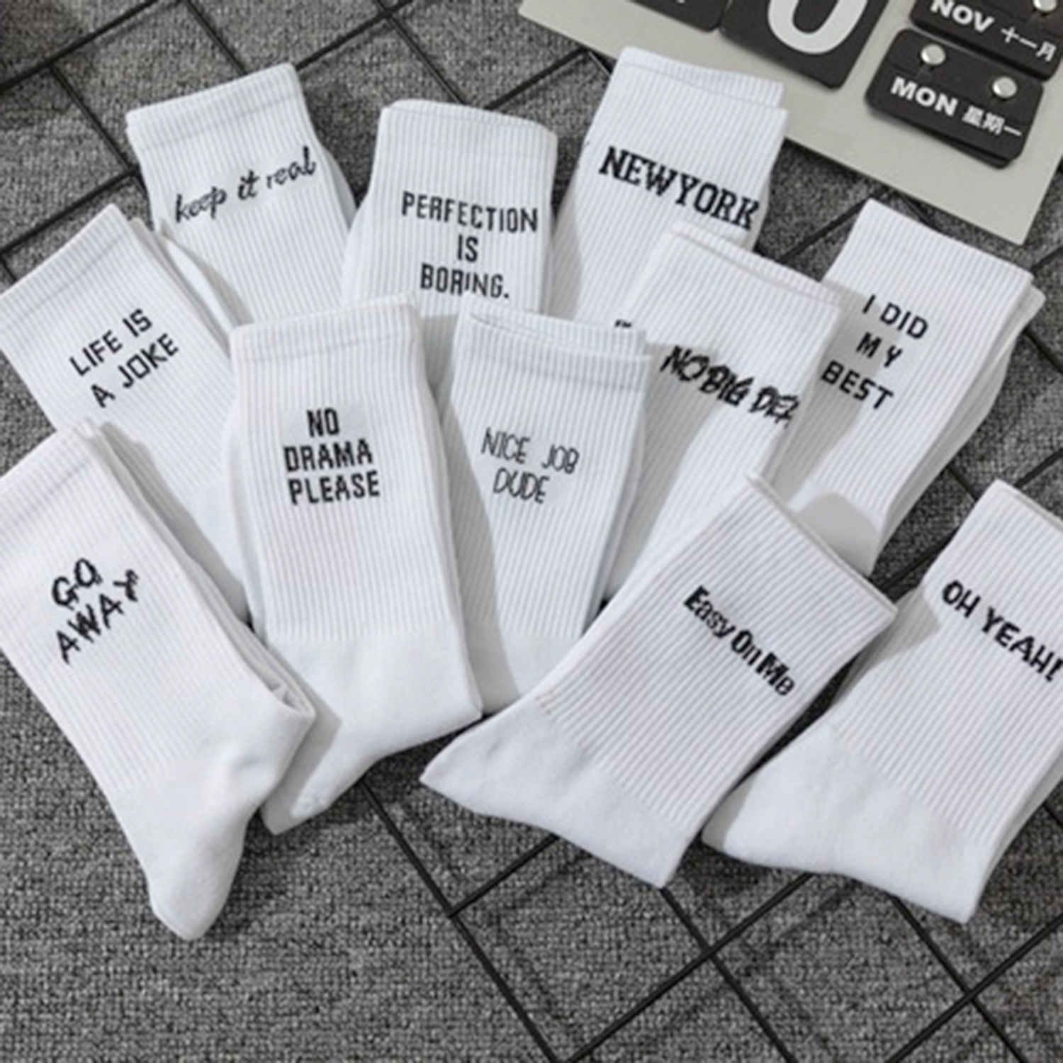 5 Pairs/Set New Women Letter J – Street Fashion Youtube Bewertung und Preis