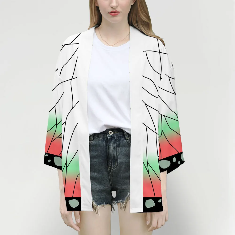 Summer men's and women's fashi – Street Fashion Kimono Bewertung und Preis