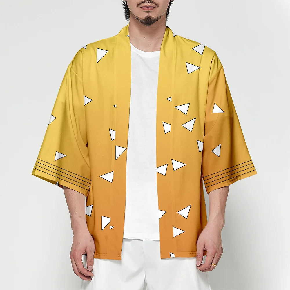 Summer men's and women's fashi – Street Fashion Kimono Bewertung und Preis