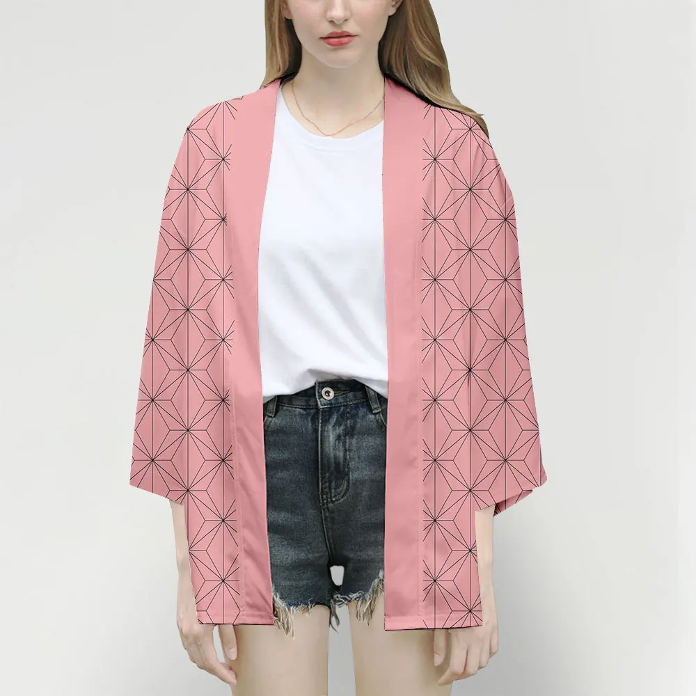 Summer men's and women's fashi – Street Fashion Kimono Bewertung und Preis